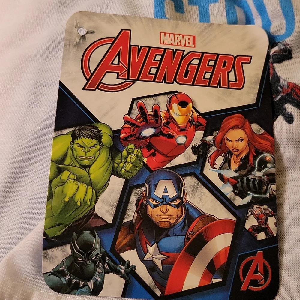 Marvel Avengers 3 Piece Boys Pajama Set, Size 10
